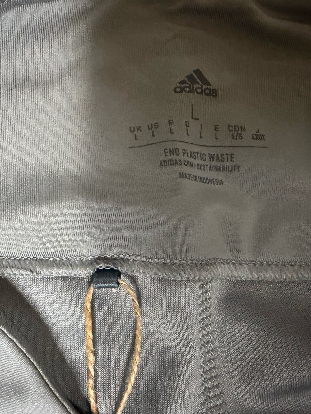 Adidas Gray Performance Skort Tennis Pickleball Golf Athleisure NWT Large - Picture 9 of 10